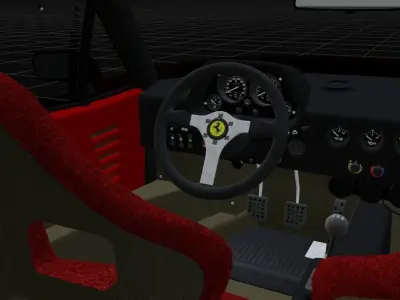 Ferrari F40 3D print model