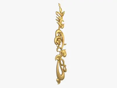 Classic decor ornament 205 3D model