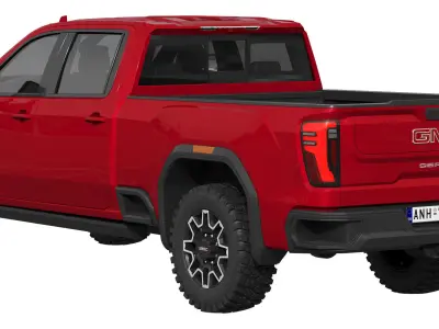 GMC Sierra HD AT4X 2025 3D model