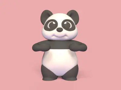 Panda Holder 3D print model