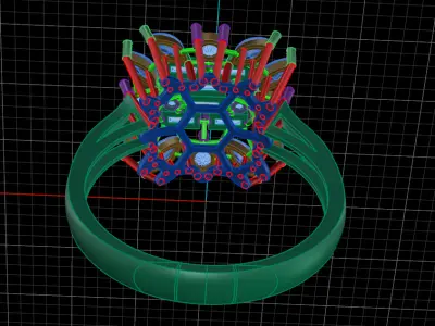 jewelry ring 289 3D print model