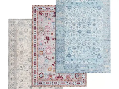 Rug Set 1693 3D model