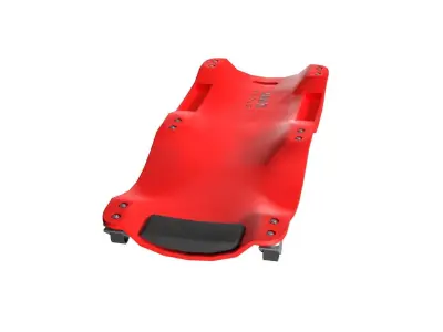 Service Creeper Set Low-poly 3D model