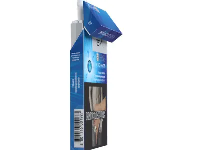 Cigarettes Pack Esse Exchange Free low-poly 3D model