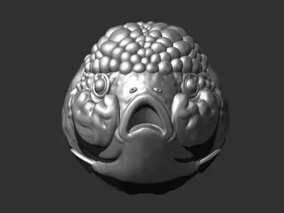 goldfish cute 3D print model