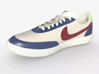 Nike Killshot Low-poly 3D model Low-poly 3D model