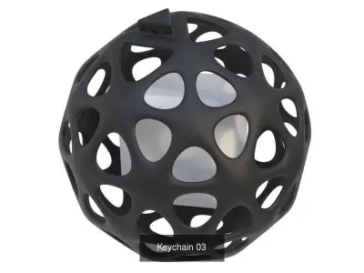 Keychain 3D Model Collection