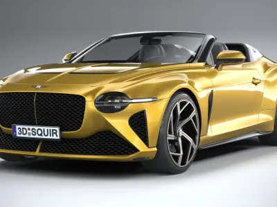 Bentley Mulliner Bacalar 2021 3D model