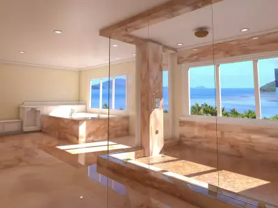 Bathroom 06 3D model