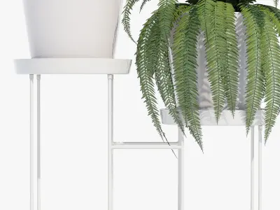 Vitlok plant stand 3D model