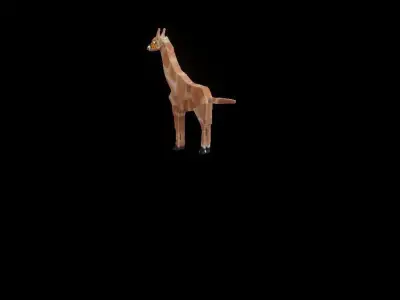 giraffe 3D model