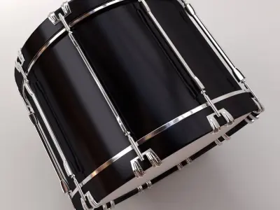 Bass Drum 3D model