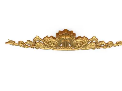 Classic decor ornament 159 3D model
