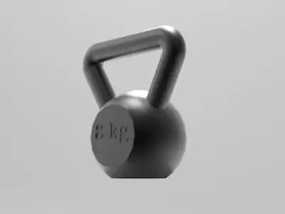Kettle Bells 8 kg 3D print model