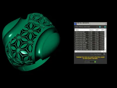 Fusion ring 3D print model