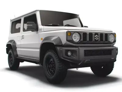 Suzuki Jimny JC Long Wheelbase 2022 3D model