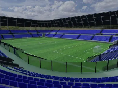 Football Stadium 3D model shop