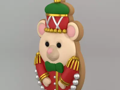 Christmas Gingerbread Cookie 3D print model