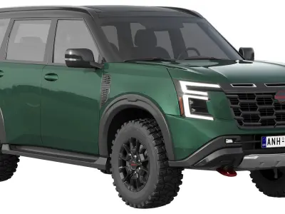 Nissan Armada 2025 3D model