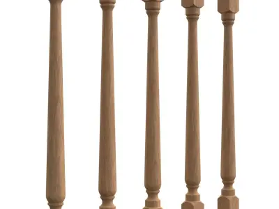 Stair baluster 04 3D print model
