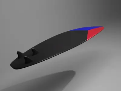 SURFBOARD 8 3D model