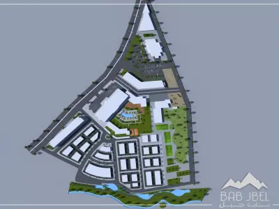 Marrakech maroc 3D model