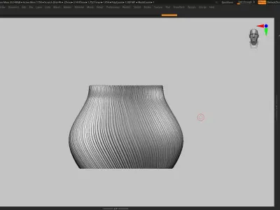 vase 3d print 526  3D print model