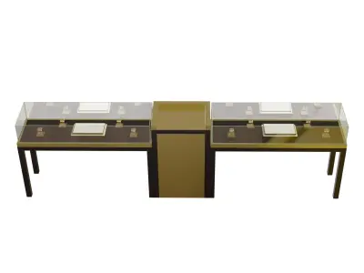 Decorative Jewelry Table 3D Model Low-poly 3D model