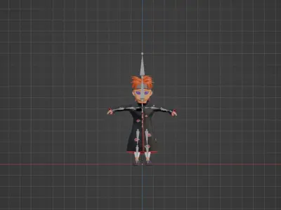 naruto ane pain model  3D model