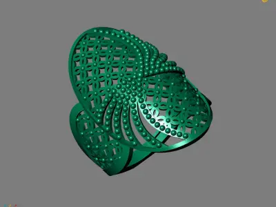 Women Plain Ring Ready STL Models Womens Ring 3d models 3D print model shop