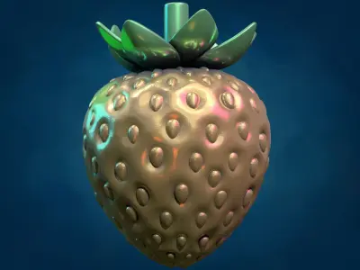 Strawberry 3D print model
