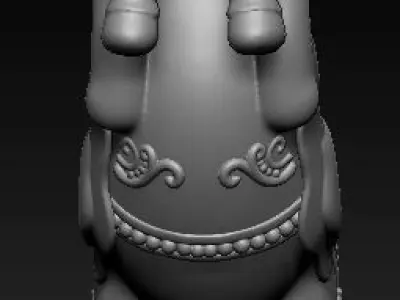 Raging Horse 3D model