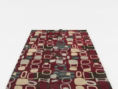 Rugs No 13 Low-poly 3D model