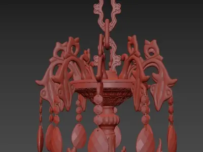 Chandelier Sorrento E 1 1 10 601 A 3D model