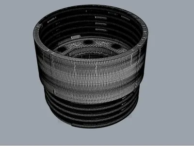 3d printable water filter 3D print model