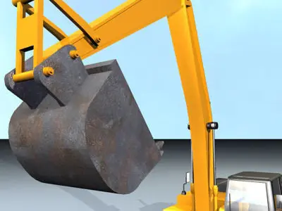 Excavator pala 3D model