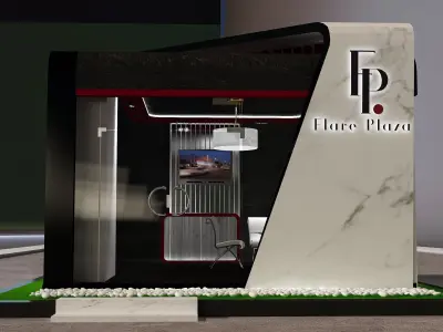  Show Room Store Exhibition a670I 3D model