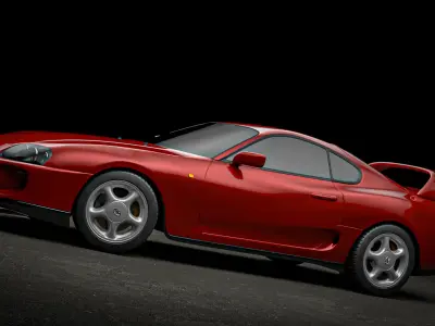 Toyota Supra MK4 3D model