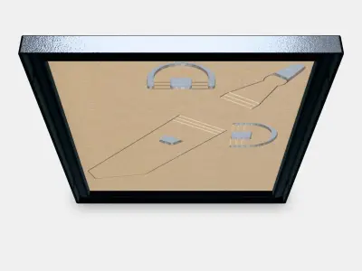 YLLEVAD picture frame 1 Low-poly 3D model