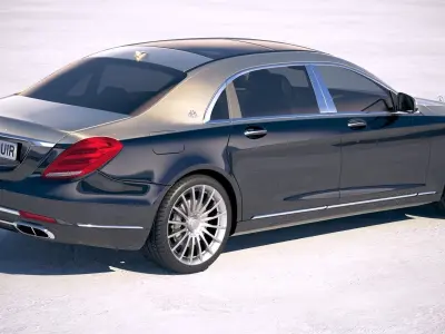 Mercedes Maybach 2019 3D model