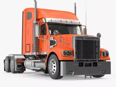 2020 Freightliner 122SD Truck 3D model