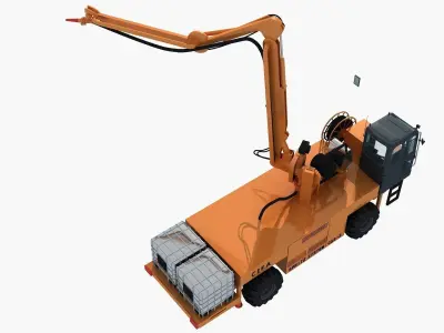 Engineering vehicle 3D model by winky3d