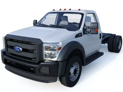 Super Duty  DRW Low-poly 3D model