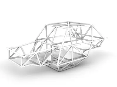 TMR Rock Crawler Space Frame 3D model
