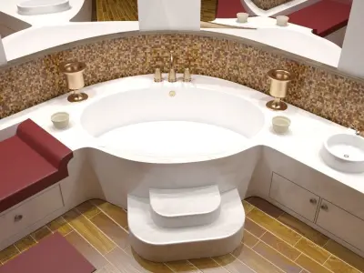 Bathroom 24 3D model