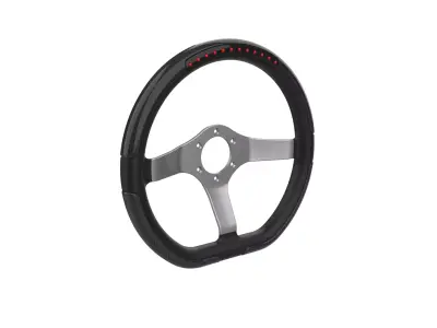 Automotive Racing Steering Wheel 3D print model