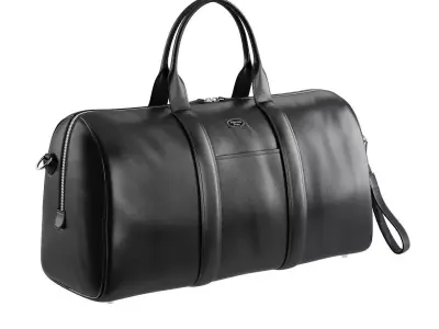 Leather Travel Bag by Poltrona Frau 3D model