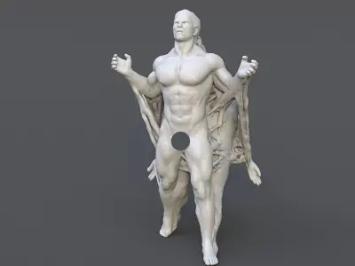 Lose Weight Men Statue 220604 3D print model