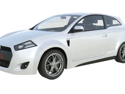 Lada  C Concept 3D model