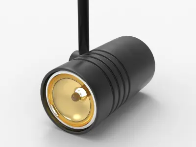 Hanging Lamp 08 Low-poly 3D model